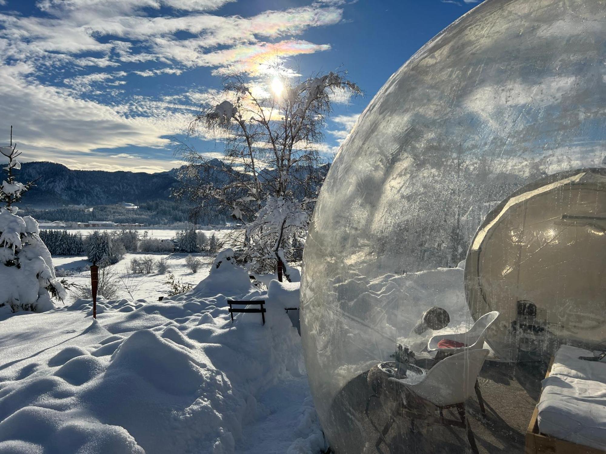 Bubble Tent Fuessen Im Allgaeu Extérieur photo